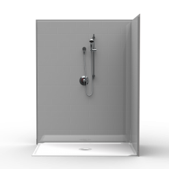 Barrier Free Corner Shower