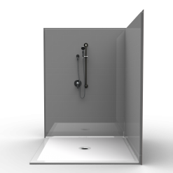 Barrier Free Corner Shower