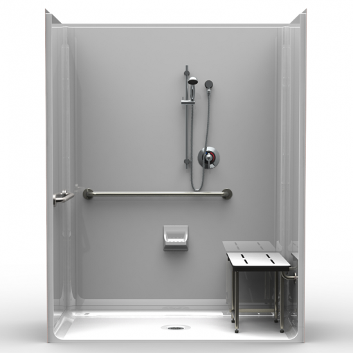 ADA Roll-In Shower