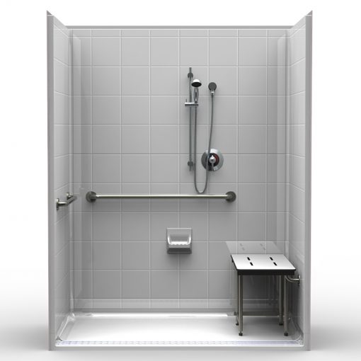 ADA Roll-In Shower