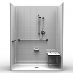 ADA Roll-In Shower