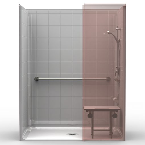 ADA Roll-In Shower