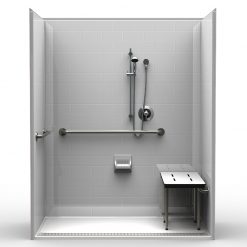 ADA Roll-In Shower