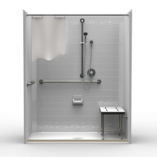 ADA Roll-In Shower