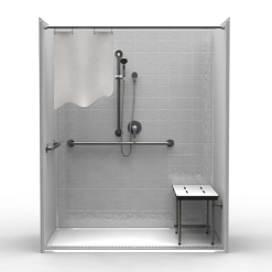 ADA Roll-In Shower