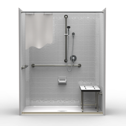 handicap accessible shower