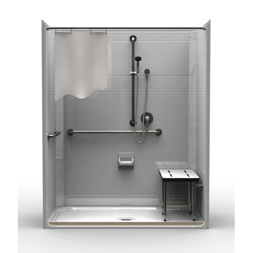 ADA Roll-In Shower