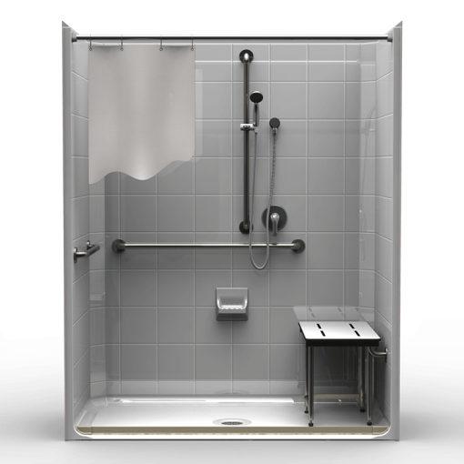 ADA Roll-In Shower