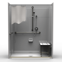 ADA Roll-In Shower