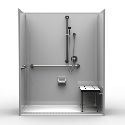 ADA Roll-In Shower