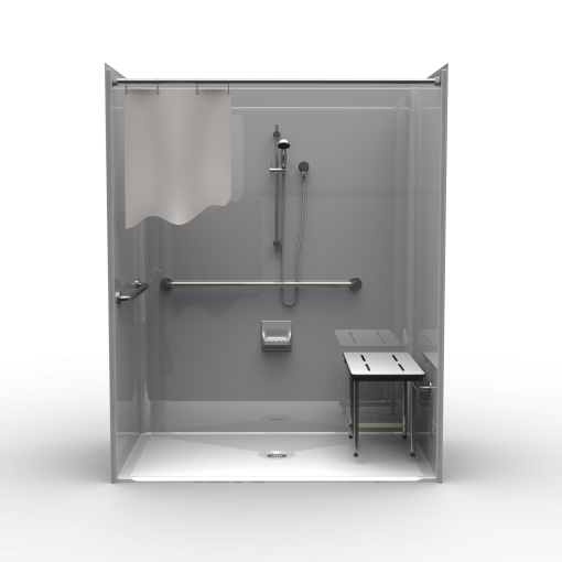 ADA Roll-In Shower