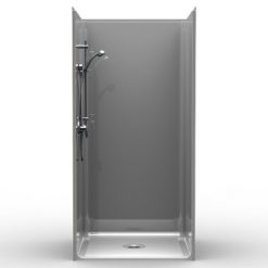 Barrier Free Shower - One piece 38x38 - Smooth Look