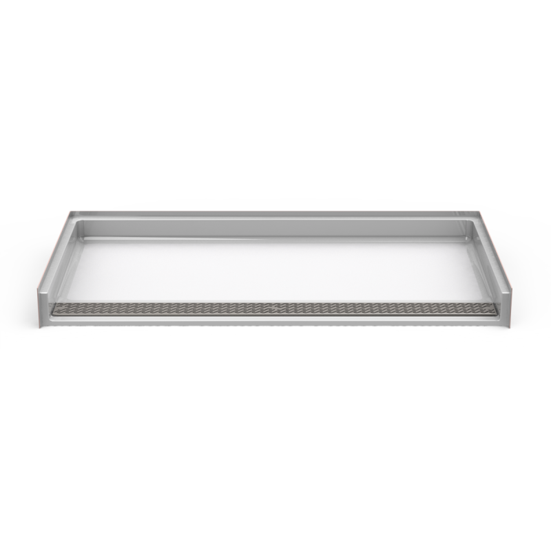 ADA RollIn Shower pan One Piece 63x33 Front Trench Drain