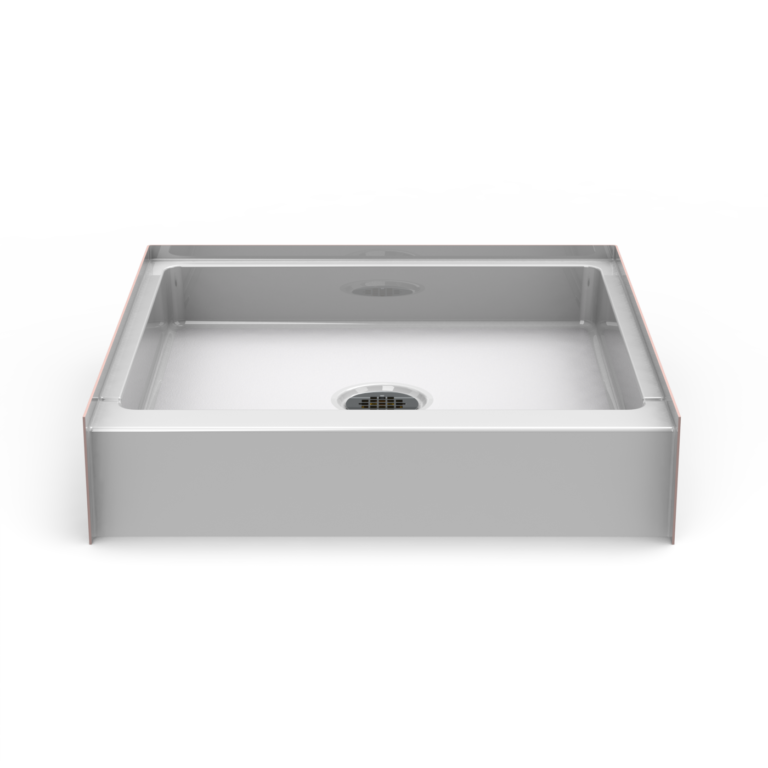 Curbed Shower Pan Seamless 30x30 Handicap Accessible Showers ADA Curbed Shower Pan Seamless 30x30 Handicap Accessible Showers ADA