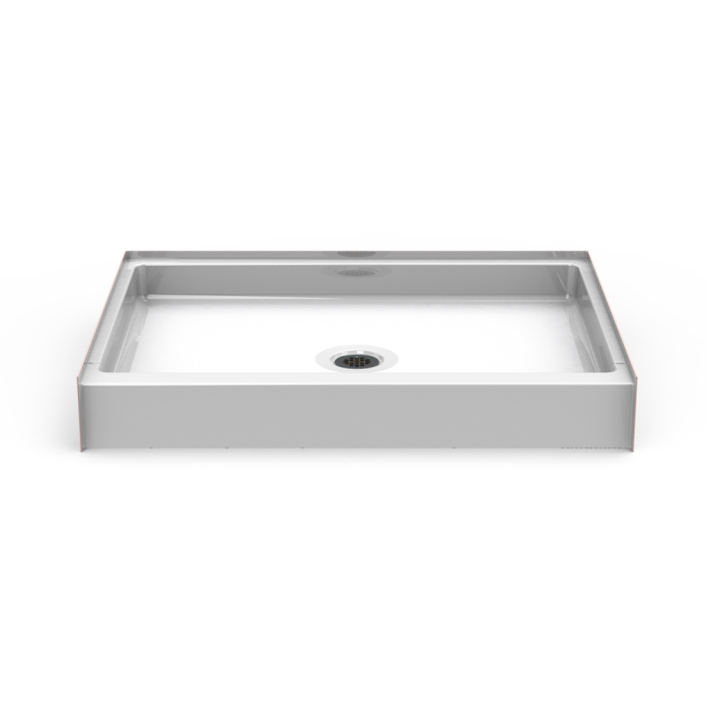 Curbed Shower Pan One Piece 48x36 5.75" curb