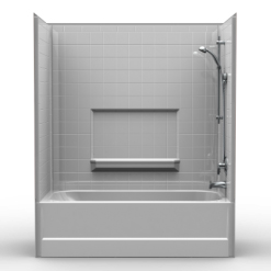 tub shower multi piece